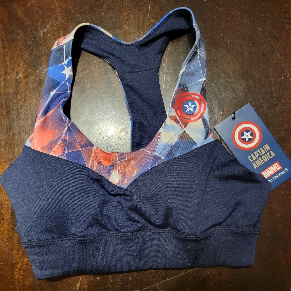 ☆BNWT☆ Her Universe Captain America Bra
